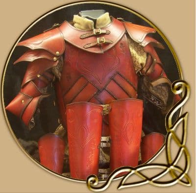 LARP Leather Armour - Eldar Guardian