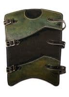 LARP leather warrior greaves