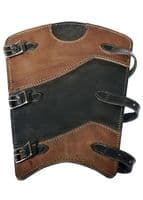LARP leather warrior greaves