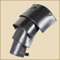 LARP Lorica leather pauldrons
