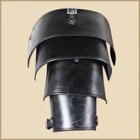 LARP Lorica leather pauldrons