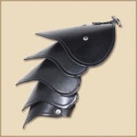 LARP Lorien leather pauldrons