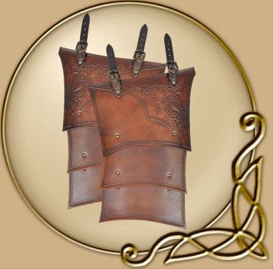 LARP Mantikor leather tassets