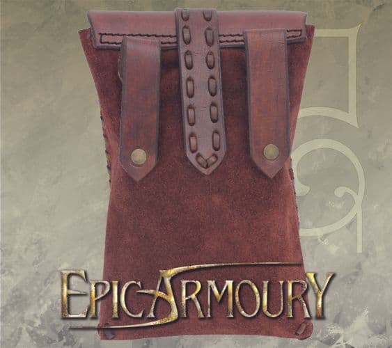 LARP Merchant Suede Bag
