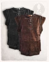 LARP Penda leatherjerkin suede