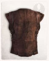 LARP Penda leatherjerkin suede