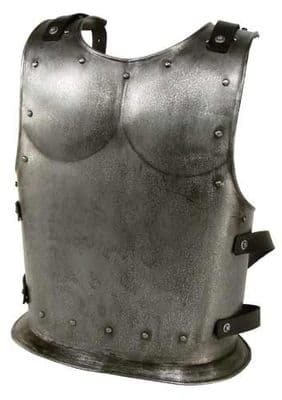 LARP Platemail- BackPlate - Dark warrior/Drake