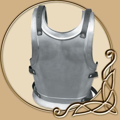 LARP Platemail- BackPlate - King / Templar