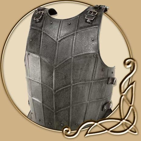 LARP Platemail- BreastPlate Dark Drake