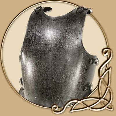 LARP Platemail- BreastPlate Dark Warrior- Epic Metal