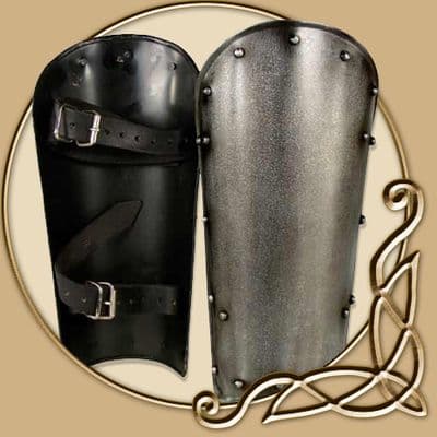 LARP Platemail - Dark Warrior Leg Armour