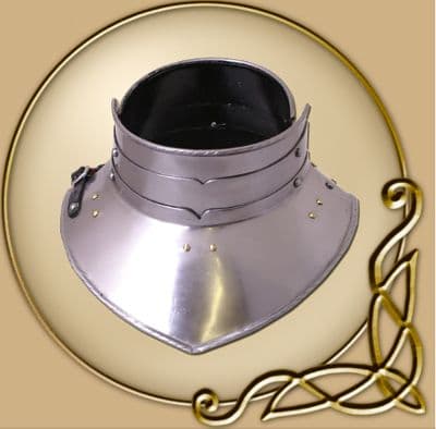 LARP Platemail - French Gorget 1,6mm