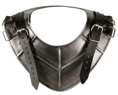 LARP Platemail - Gorget - Dark Drake