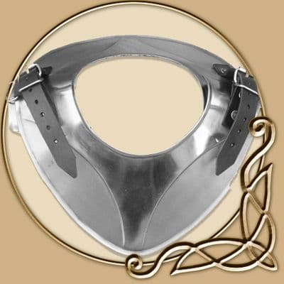 LARP Platemail - Gorget - King