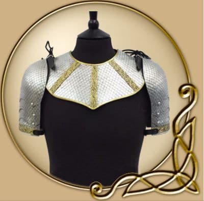 LARP Polyurethane Scaled Gorget Set