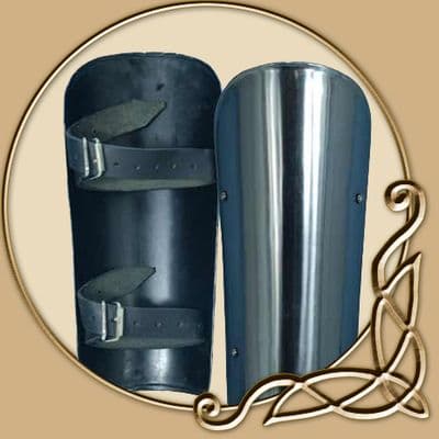 LARP- Ready For Battle - Metal leg protection
