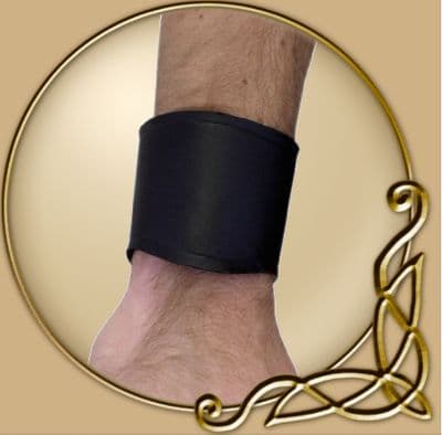 LARP Short leather wrist guard