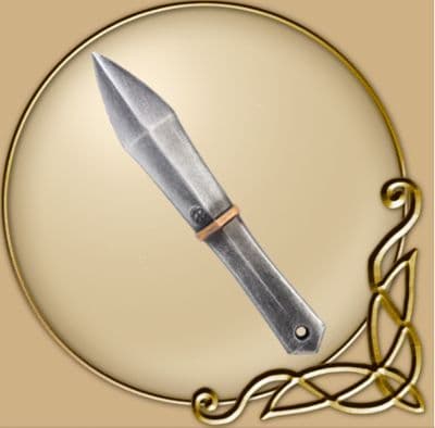 LARP Silas throwing dagger