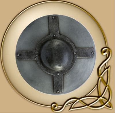 LARP steel buckler