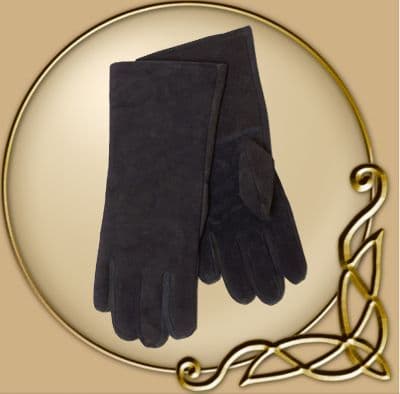 LARP Suede leather gloves