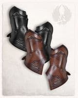 LARP Sulla leather gauntlets