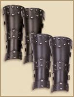 LARP Tobi Leather Greaves