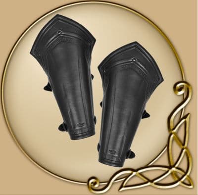 LARP Torson leather bracers