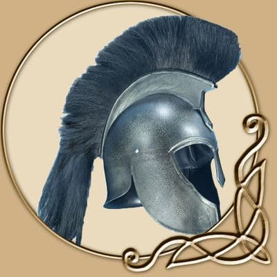 LARP - Troy Helmet Dark