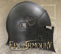 LARP Visored Barbuta Epic Dark Helmet