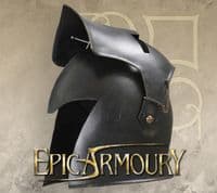LARP Visored Barbuta Epic Dark Helmet