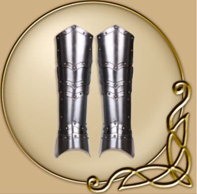 LARP Vladimir Platemail Greaves