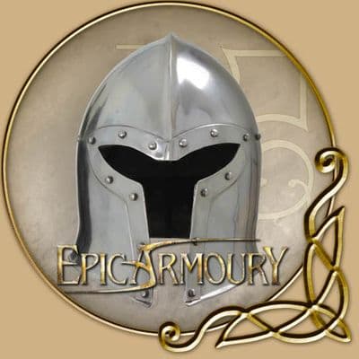 LARP War Barbuta Helmet