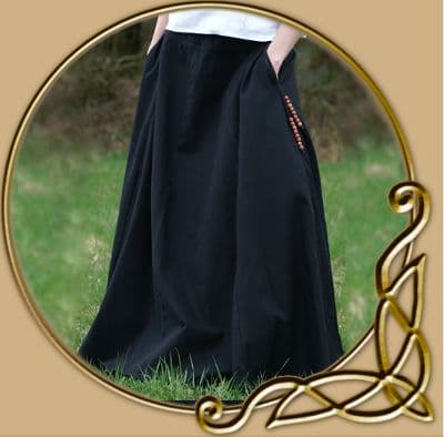 LARP Wide medieval skirt