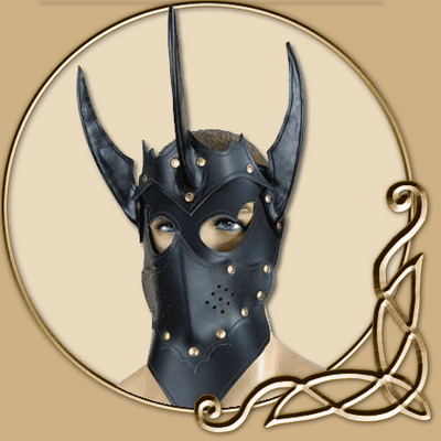 Leather Armour - Overlord Mask