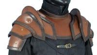 Leather Armour Shoulder and Neck Guard