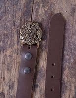 Leather Belt without buckle