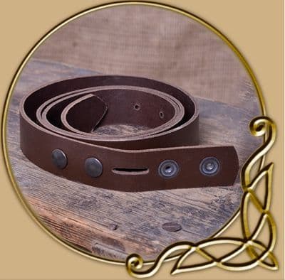 Leather Belt without buckle
