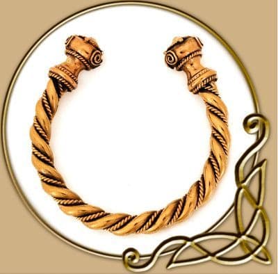 Massive Celtic Bracelet from Bronze