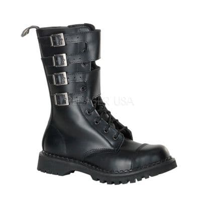 Mens Attack Leather Boots