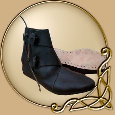 Reenactment Viking Boots 2 toggle ankle