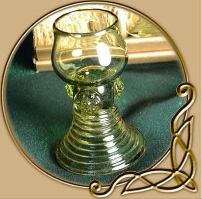 Roemer small glass goblet