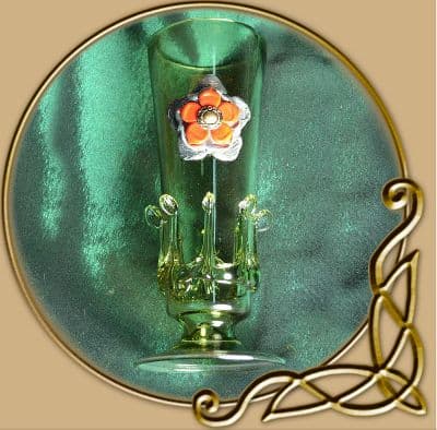 Rosenberg historical glass goblet