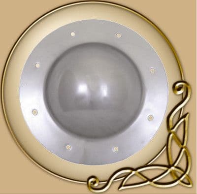 Shield boss with rivets