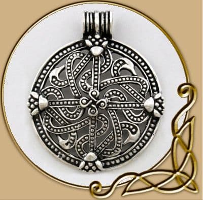 Silver Pendant Viking Cross
