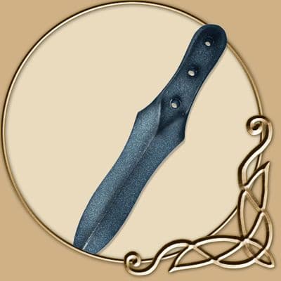 Throwing Knife w. holes