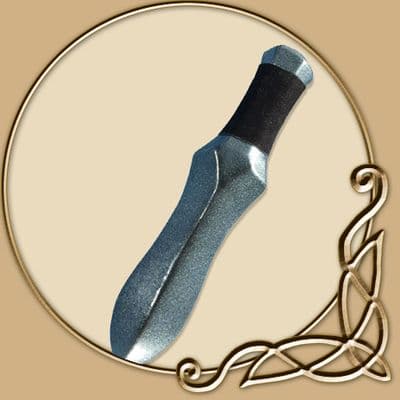 Throwing Knife w. Leather