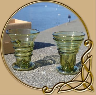 Two shot glasses