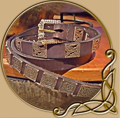 Viking Belt - Plates made of bronze