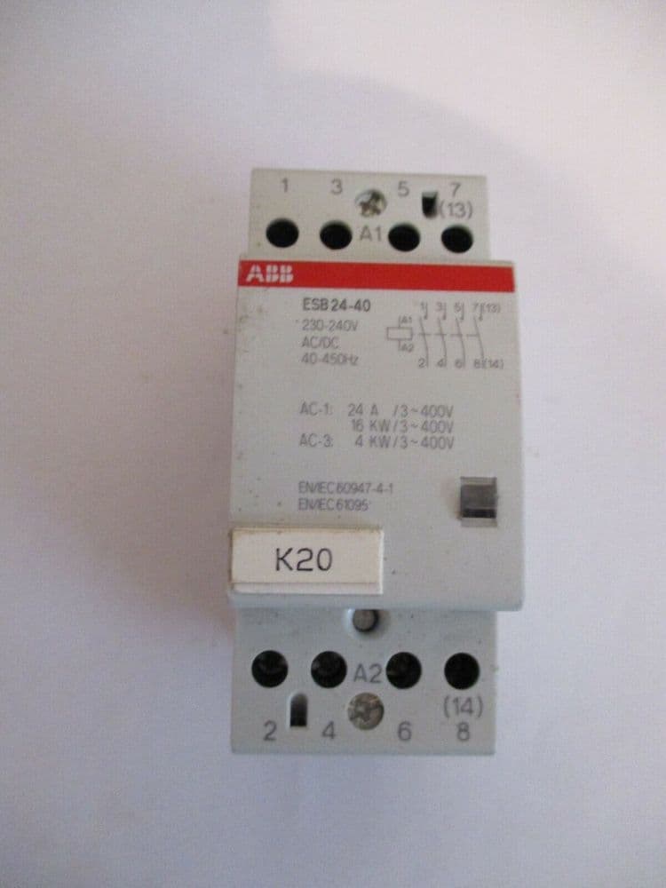 ABB ESB24-40 230-240C AC/DC CONTACTOR