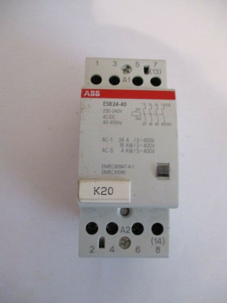 ABB ESB24-40 230-240C AC/DC CONTACTOR